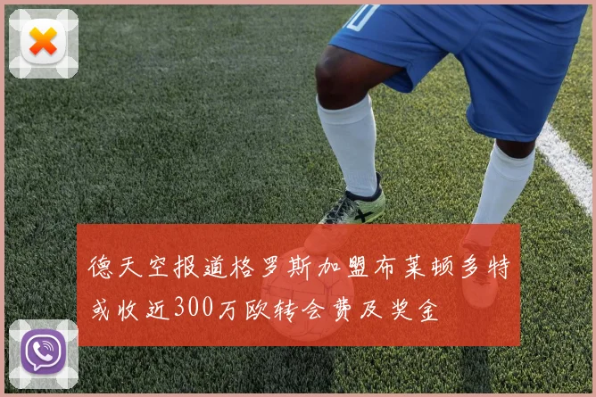 德天空报道格罗斯加盟布莱顿多特或收近300万欧转会费及奖金